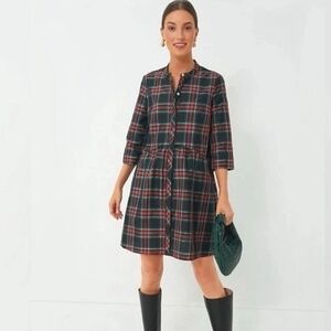 Tuckernuck Plaid Dress - Red and Green